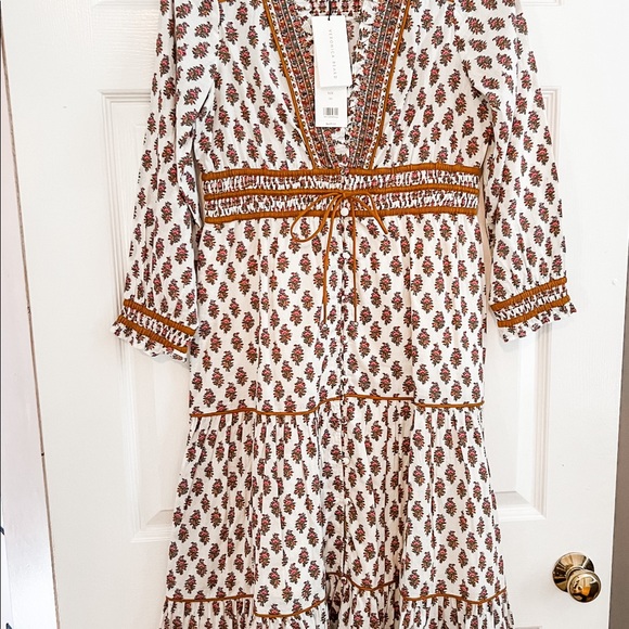 NWT Veronica Beard- ALESSANDRA BOHO-FLORAL DRESS Size 00 - Picture 7 of 13